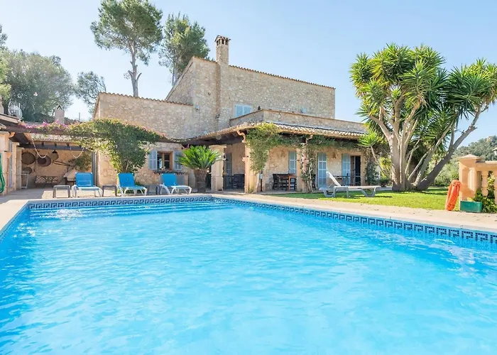 Ferienhaus Mit Privatpool Fuer 6 Personen Ca 300 Qm In Son Macia, Mallorca Suedostkueste Von Mallorca